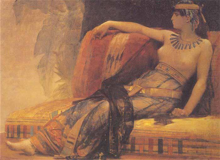 Alexandre Cabanel Cleopatra Testing Poisons on Condemned Prisoners china oil painting image
